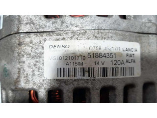 Генератор 51884351, MS1012101710   Jeep Renegade 1.6     