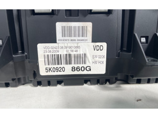Панель приборов 5K0920860G, 5K0920860 Volkswagen Golf VI