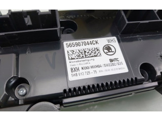 Блок управления климат-контролем 565907044CK, 565907044CKWHS   Skoda Karoq