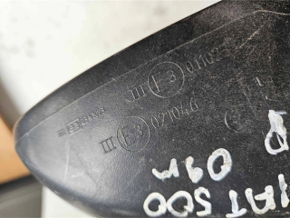 Zpětné zrcátko levé Fiat 500 2009 021046, 011023