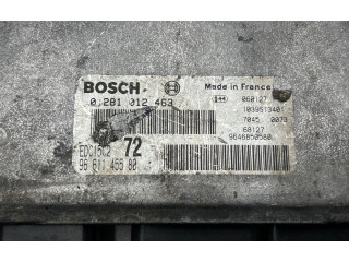 Блок управления двигателя 0281012463, 9661145580 Citroen C8
