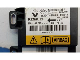 Блок подушек безопасности 8201163278, CENTRALITAAIRBAG Dacia Logan I