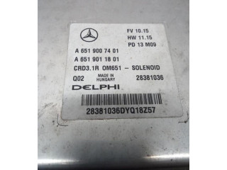 Блок управления впрыском A6519007401, A6519007401   Mercedes-Benz GLK (X204)