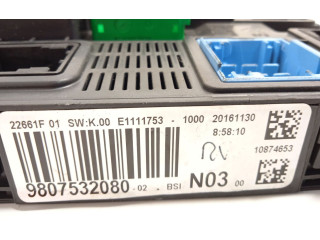 Модуль управления BSM 9807532080, 1611785780 Peugeot 2008 I для двигателя HNY