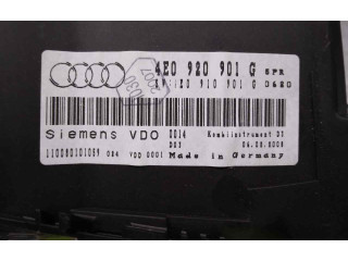 Панель приборов 4E0920901G, 110080101059 Audi A8 S8 D3 4E