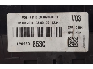 Přístrojová deska Seat Altea XL 2010 1P0920853C, A2C53279951