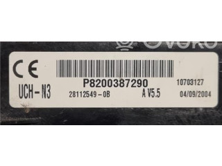 Блок управления 8200387290, UCHN3 Renault Clio II