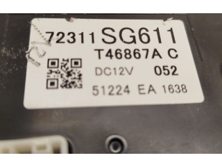 Блок управления климат-контролем 72311SG611 Subaru Forester SJ