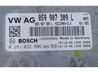 Řídící jednotka 059907309L, 0281032806   Audi A6 S6 C8 4K 2018