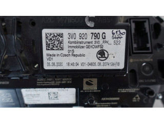 Панель приборов LICZNIK VIRTUAL ZEGARY LCD SKODA SUPERB III 3V 3V0920790G   Skoda Superb B8 (3V)       
