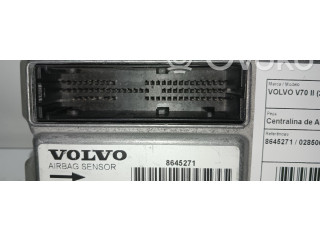 Блок подушек безопасности 8645271, 0285001254   Volvo V70