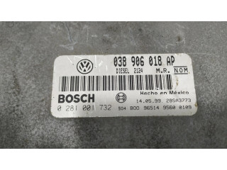 Блок управления двигателя 038906018AP, 0281001732   Volkswagen New Beetle