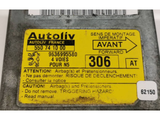 Блок подушек безопасности 9636995580, 550741000   Peugeot 306