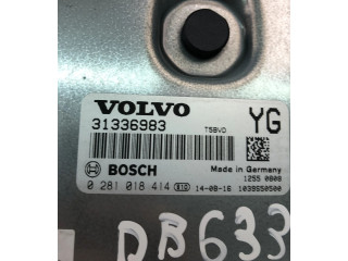 Блок управления двигателем Блок управления 31336983, 0281018414   Volvo V70
