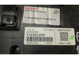 Блок управления климат-контролем 735501599, 735501599   Fiat Punto Evo