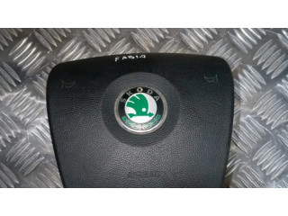 Подушка безопасности водителя 61954050C, 5J0880201D3X1   Skoda Fabia Mk2 (5J)