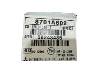 Блок управления 8701A602, 58243485 Mitsubishi Outlander