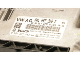 Блок управления двигателя 04l907309p, 0281031483   Volkswagen Tiguan
