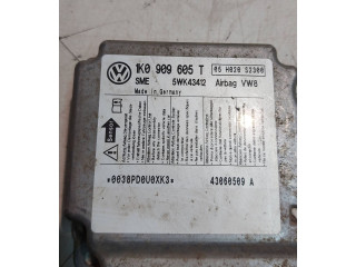 Блок подушек безопасности 1K0909605T, 43060509A Skoda Octavia Mk2 (1Z)