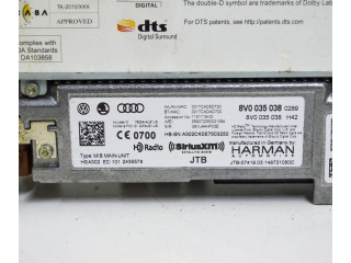 Блок управления климат-контролем 8V0035038 Audi A3 S3 8V