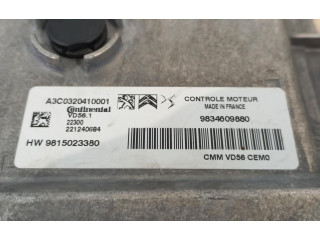 Блок управления двигателем Блок управления 9834609880 Peugeot 2008 I