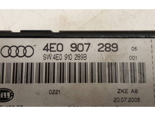 Блок комфорта 4E0907289, 4E0910289B   Audi A8 S8 D3 4E   