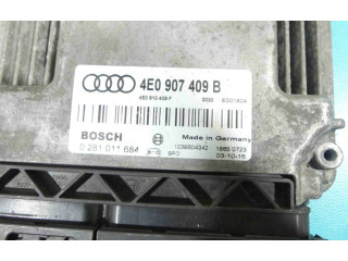 Блок управления двигателем Блок управления 0281011684, IMPRK967388   Audi A8 S8 D3 4E