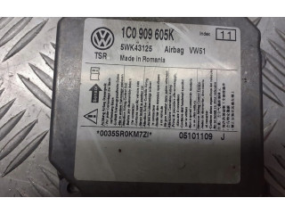 Блок подушек безопасности 1C0909605 Skoda Fabia Mk2 (5J)