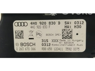 Přístrojová deska Audi A8 S8 D4 4H 2011 4H0920830D, 4H0920830DX