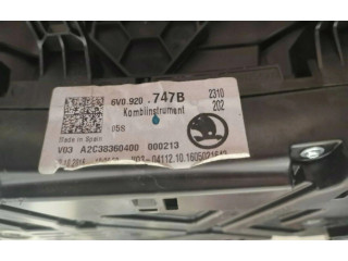 Панель приборов 6V0920747B Skoda Fabia Mk3 (NJ)