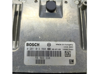 Блок управления двигателя 0281013568, 5563338   Saab 9-5