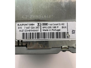 Турбина Радио/ проигрыватель CD/DVD / навигация Audi A3 S3 8P 8P0035186P, NP2250