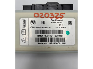 Блок подушек безопасности 7911606, 31791160601B   BMW X3 F25