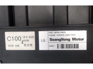 Блок управления климат-контролем 6870009020HCH, 6870009020 SsangYong Actyon