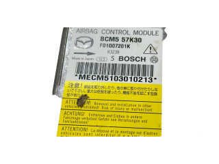 Блок подушек безопасности BCM557K30, F01G07201K Mazda 3 II