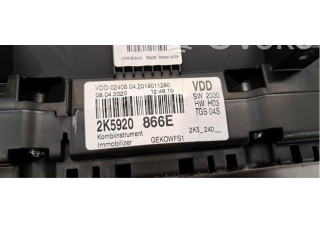Панель приборов 2K5920866E Volkswagen Caddy