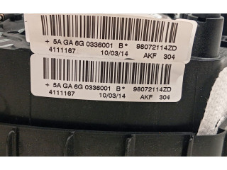 Подушка безопасности водителя 98072114ZD   Peugeot 2008 I