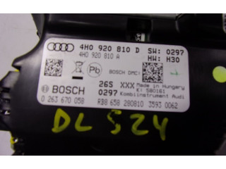Přístrojová deska  Audi A8 S8 D4 4H 2011 4H0920810DX, 4H0920810D  