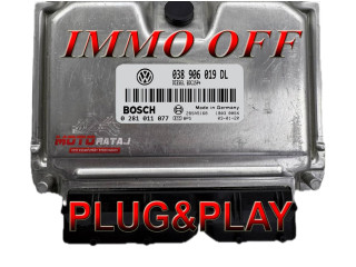 Блок управления двигателя 038906019DL, 28SA5168   Skoda Octavia Mk1 (1U)