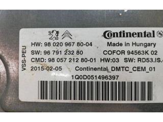 Řídící jednotka 9802096780, 9679123280 Peugeot 308 2014