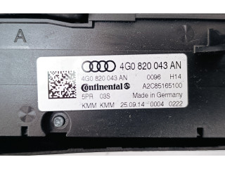 Блок управления климат-контролем 4G0820043AN   Audi A6 S6 C7 4G