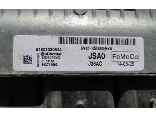 Блок управления двигателем Блок управления AV6112A650BYA, S180133064A Ford B-MAX