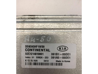 Блок управления двигателя 391B103DE1, 391A503DE1 KIA Niro