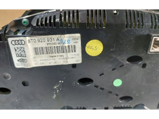 Přístrojová deska Audi A5 8T 8F 2007 8T0920931A