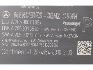 Поршень Модуль управления сидением 651921 A2059000109, A2059029001  Mercedes-Benz C W205  