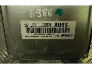 Блок управления двигателя 12669136, E986 Vauxhall Astra K