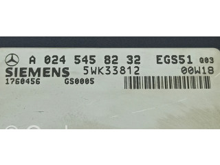 Блок управления коробкой передач A0245458232, 5WK33812   Mercedes-Benz CLK A208 C208