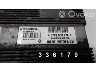 Блок управления двигателя 674   Renault Safrane