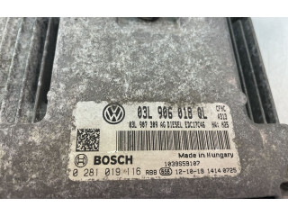 Блок управления двигателем Блок управления 03L906018QL, 0281019116   Skoda Yeti (5L)