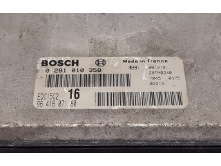 Блок управления двигателя 9641607180, 0281010358   Citroen Xsara